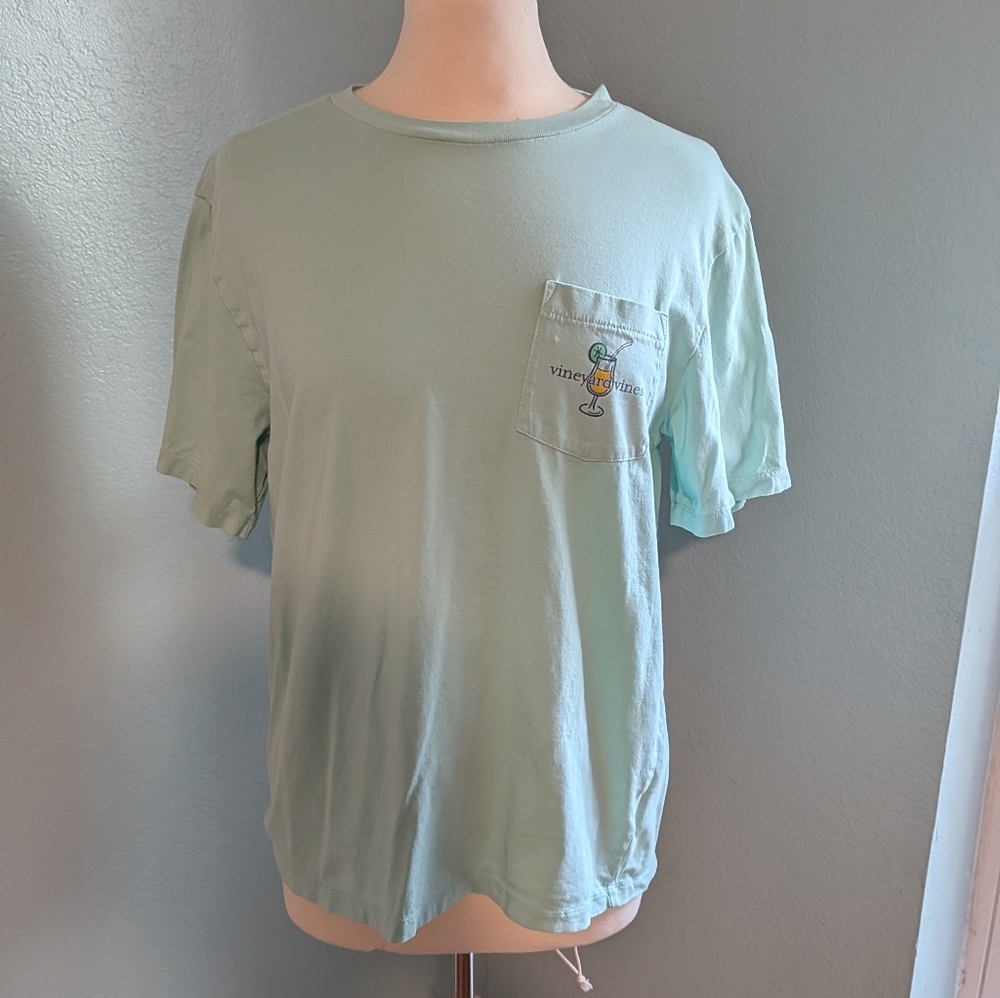Vineyard Vines Woman Light Green T-Shirt